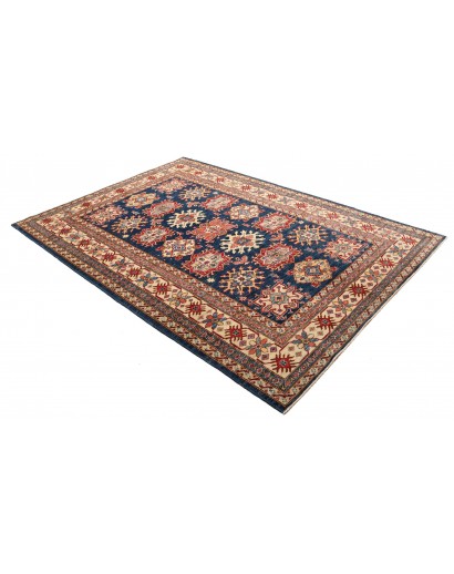 Tappeto Kazak Fine Pakistan azzurro marrone 172x247
