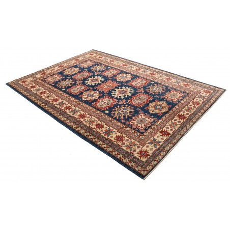 Tappeto Kazak Fine Pakistan azzurro marrone 172x247
