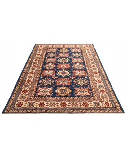 Tappeto Kazak Fine Pakistan azzurro marrone 172x247