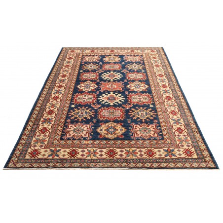 Tappeto Kazak Fine Pakistan azzurro marrone 172x247