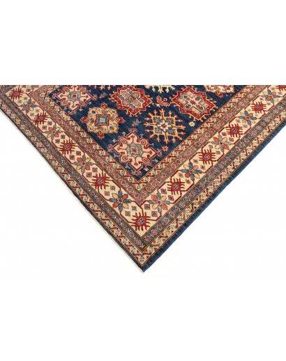Tappeto Kazak Fine Pakistan azzurro marrone 172x247