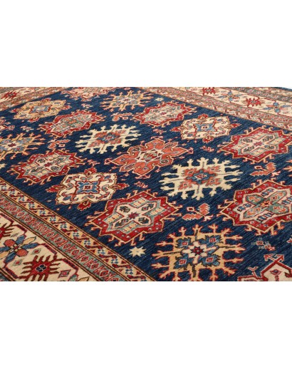 Tappeto Kazak Fine Pakistan azzurro marrone 172x247