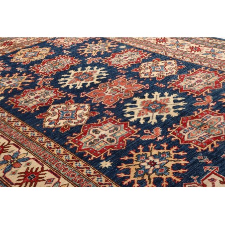 Tappeto Kazak Fine Pakistan azzurro marrone 172x247