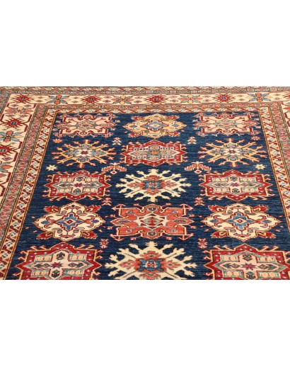 Tappeto Kazak Fine Pakistan azzurro marrone 172x247