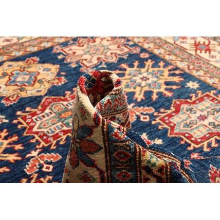 Tappeto Kazak Fine Pakistan azzurro marrone 172x247