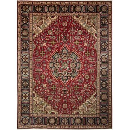 Tappeto Tabriz Persia marrone 248x337
