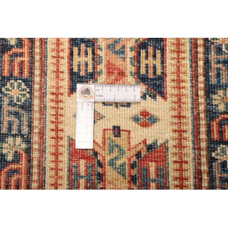 Tappeto Kazak Fine Pakistan marrone grigio 204x308