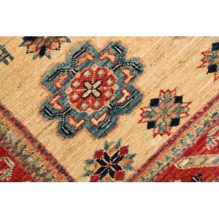 Tappeto Kazak Fine Pakistan marrone grigio 102x155