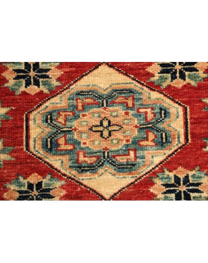 Tappeto Kazak Fine Pakistan marrone grigio 102x155