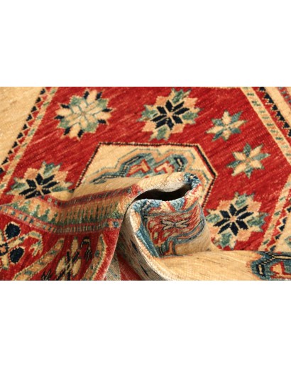 Tappeto Kazak Fine Pakistan marrone grigio 102x155