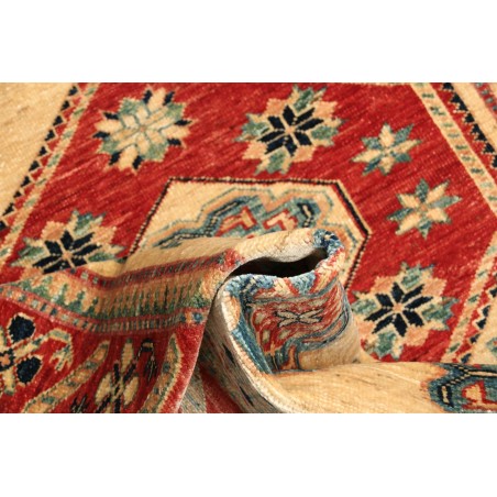 Tappeto Kazak Fine Pakistan marrone grigio 102x155