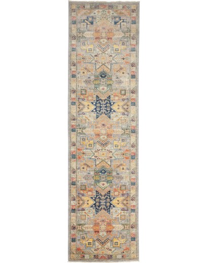 Tappeto Tribal Pakistan marrone 79x292