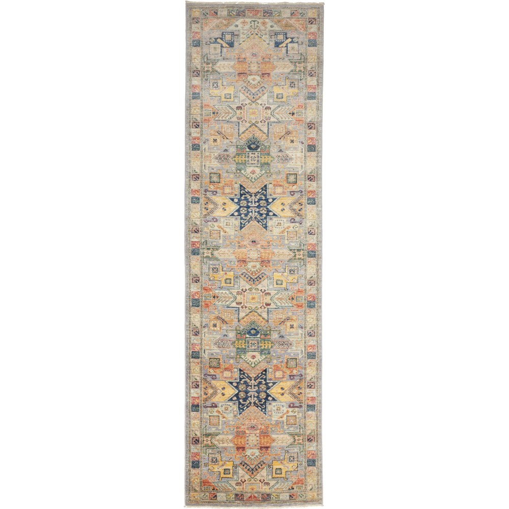 Tappeto Tribal Pakistan marrone 79x292 Tappeto Tribal Pakistan marrone 79x292