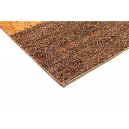 Tappeto Royal Gabbeh Pakistan arancione marrone 78x247