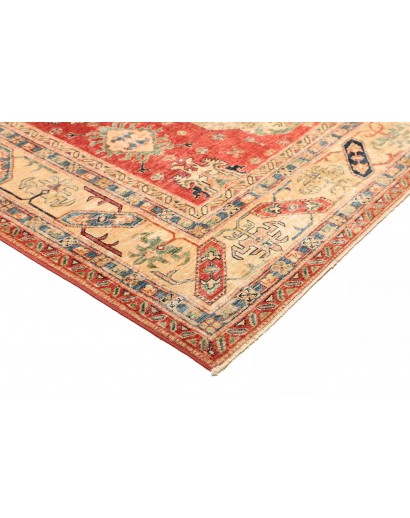 Tappeto Kazak Fine Pakistan marrone grigio 240x314