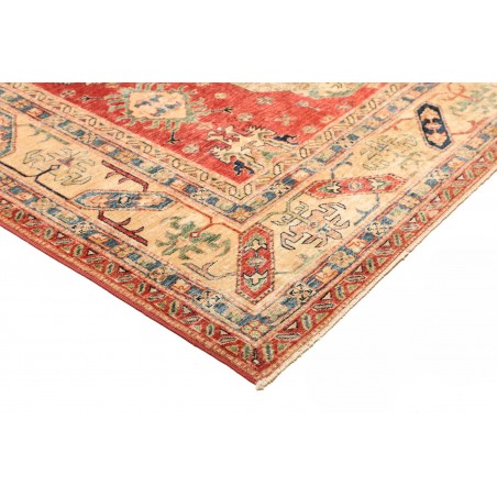 Tappeto Kazak Fine Pakistan marrone grigio 240x314