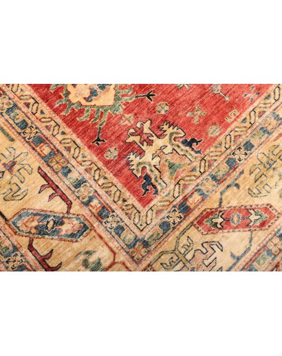 Tappeto Kazak Fine Pakistan marrone grigio 240x314