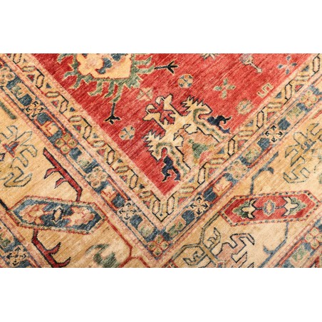 Tappeto Kazak Fine Pakistan marrone grigio 240x314