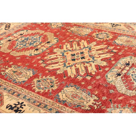 Tappeto Kazak Fine Pakistan marrone grigio 240x314