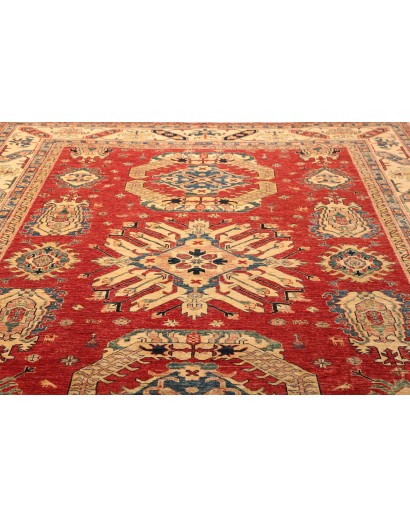 Tappeto Kazak Fine Pakistan marrone grigio 240x314