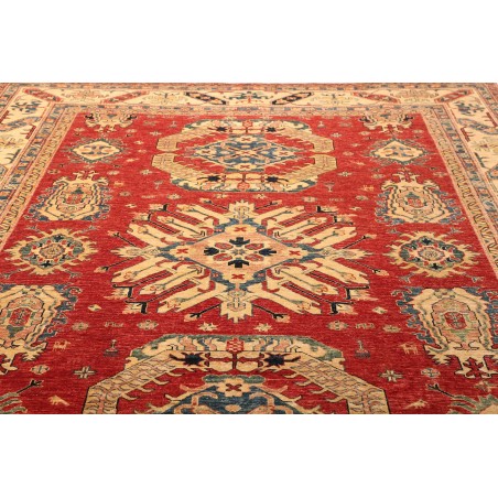 Tappeto Kazak Fine Pakistan marrone grigio 240x314