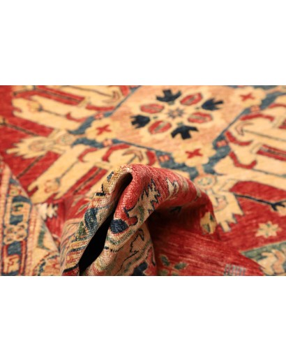 Tappeto Kazak Fine Pakistan marrone grigio 240x314