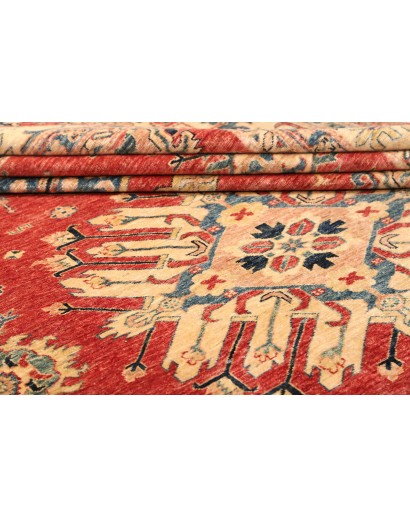 Tappeto Kazak Fine Pakistan marrone grigio 240x314