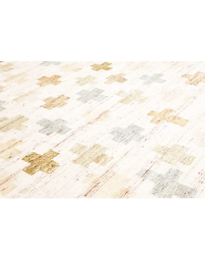 Tappeto bianco marrone 257x315