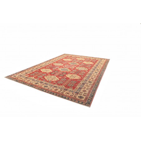 Tappeto Kazak Fine Pakistan rosso marrone 274x374