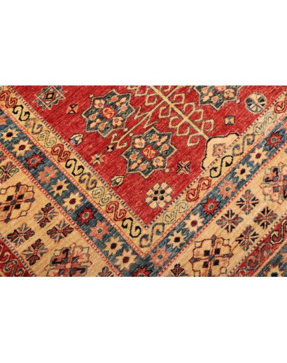 Tappeto Kazak Fine Pakistan rosso marrone 274x374