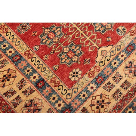 Tappeto Kazak Fine Pakistan rosso marrone 274x374