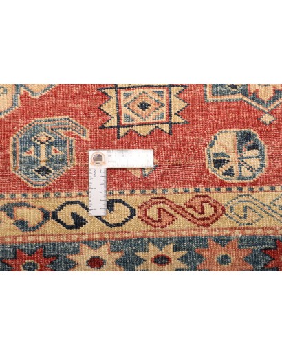 Tappeto Kazak Fine Pakistan rosso marrone 274x374