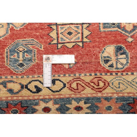 Tappeto Kazak Fine Pakistan rosso marrone 274x374