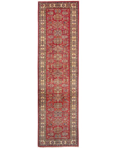 Tappeto Kazak Fine Pakistan marrone grigio 80x294