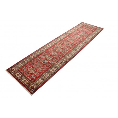 Tappeto Kazak Fine Pakistan marrone grigio 80x294