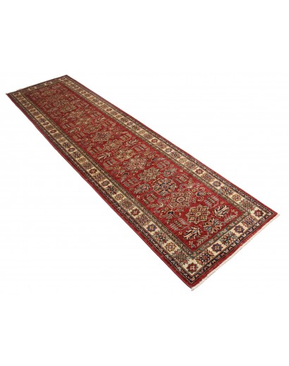 Tappeto Kazak Fine Pakistan marrone grigio 80x294