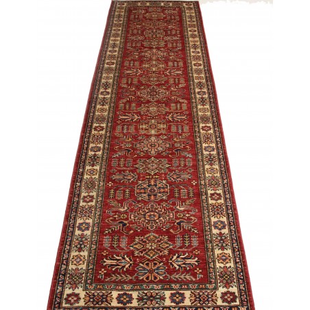 Tappeto Kazak Fine Pakistan marrone grigio 80x294