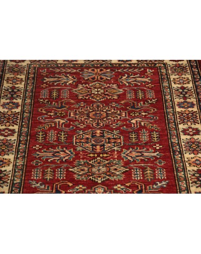 Tappeto Kazak Fine Pakistan marrone grigio 80x294