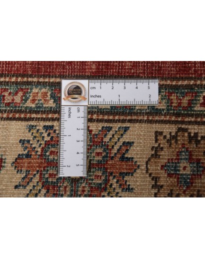 Tappeto Kazak Fine Pakistan marrone grigio 80x294