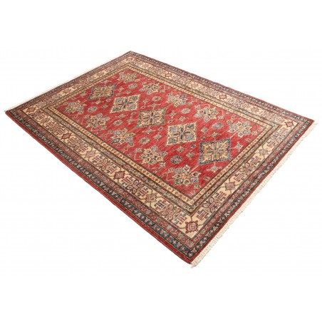 Tappeto Kazak Fine Pakistan marrone giallo 149x204