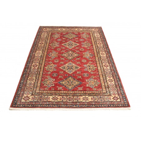 Tappeto Kazak Fine Pakistan marrone giallo 149x204