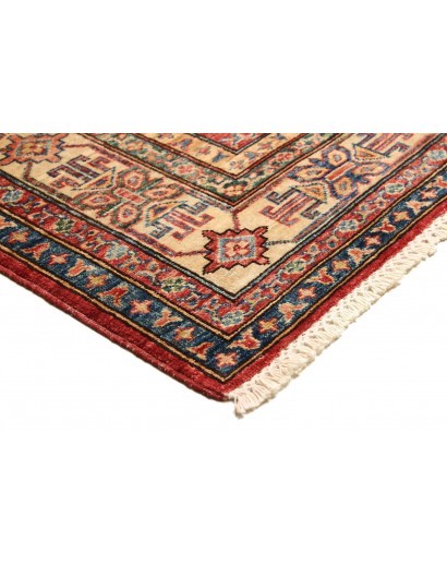 Tappeto Kazak Fine Pakistan marrone giallo 149x204