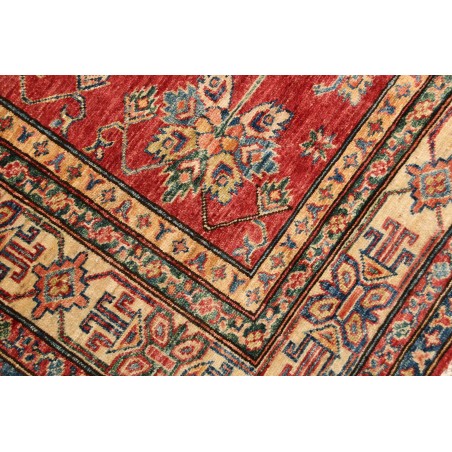 Tappeto Kazak Fine Pakistan marrone giallo 149x204