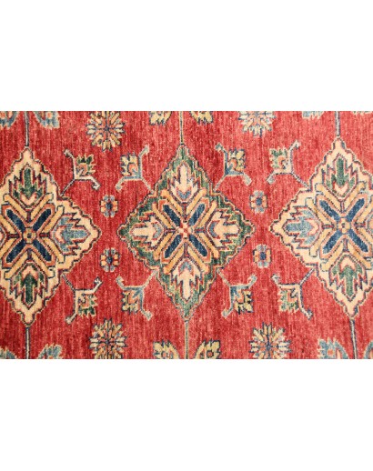 Tappeto Kazak Fine Pakistan marrone giallo 149x204