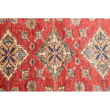 Tappeto Kazak Fine Pakistan marrone giallo 149x204