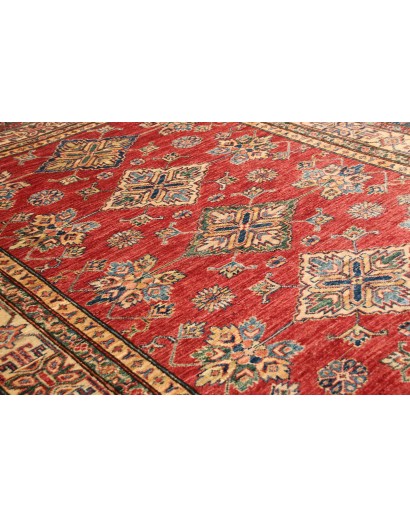 Tappeto Kazak Fine Pakistan marrone giallo 149x204