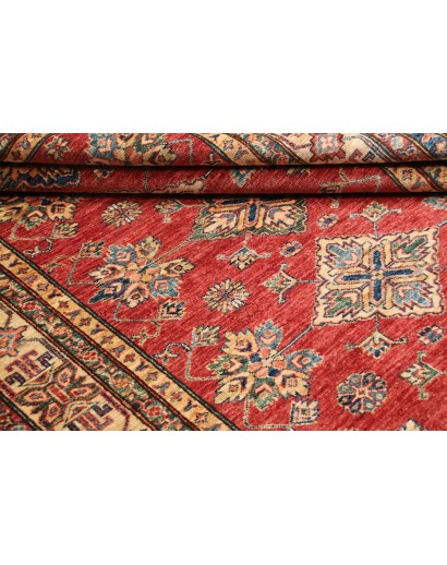 Tappeto Kazak Fine Pakistan marrone giallo 149x204