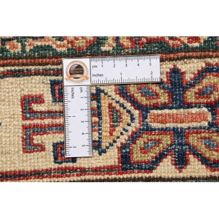 Tappeto Kazak Fine Pakistan marrone giallo 149x204