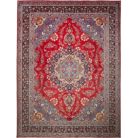 Tappeto Sabzevar Persia marrone grigio 290x390