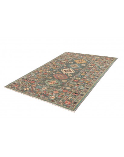 Tappeto Kazak Fine Pakistan bianco 148x202
